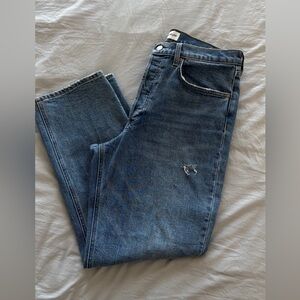 Aritzia Denim Forum The Arlo Hi-Rise Straight Jean - Size 32